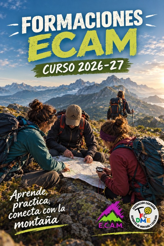 Cartel del programa de cursos ECAM 2026-27
