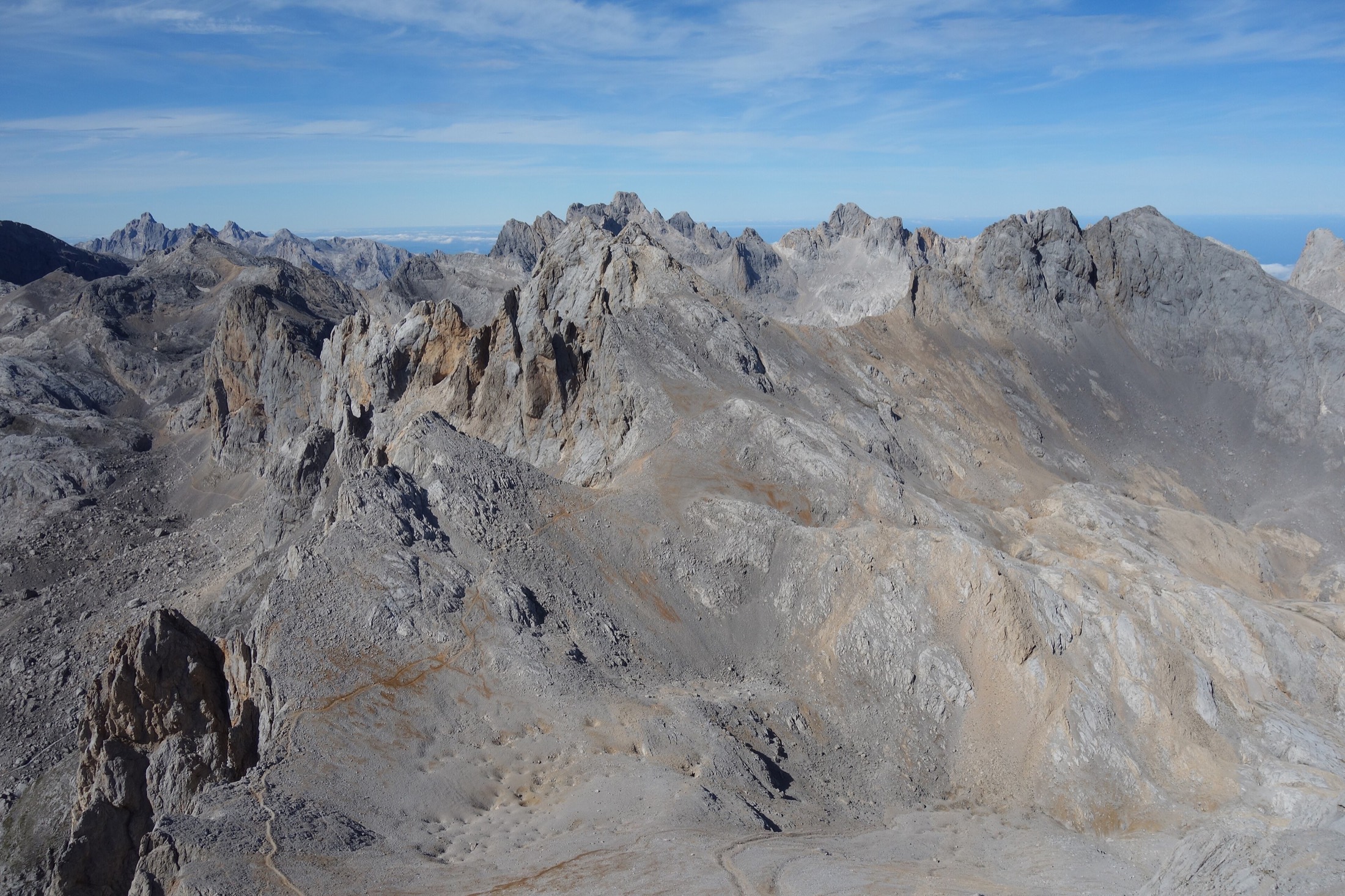 Macizo Central de Picos de Europa desde Peña Vieja