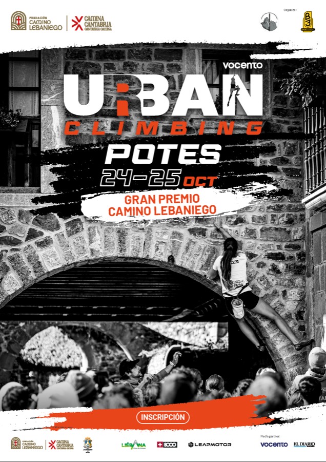 Cartel del Urban Climbing de Potes